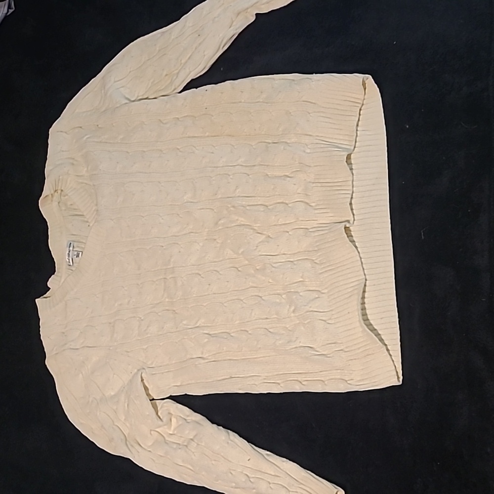 White sweater